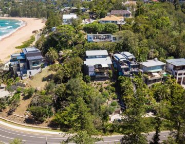 Custom Aerial Photograph Sydney Beach Real Estate